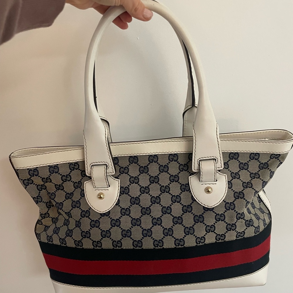 Authentic Gucci Heritage Shoulder Bag + Dust Bag - Picture 2 of 13